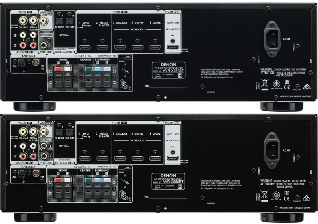 Denon avr x250bt как подключить блютуз