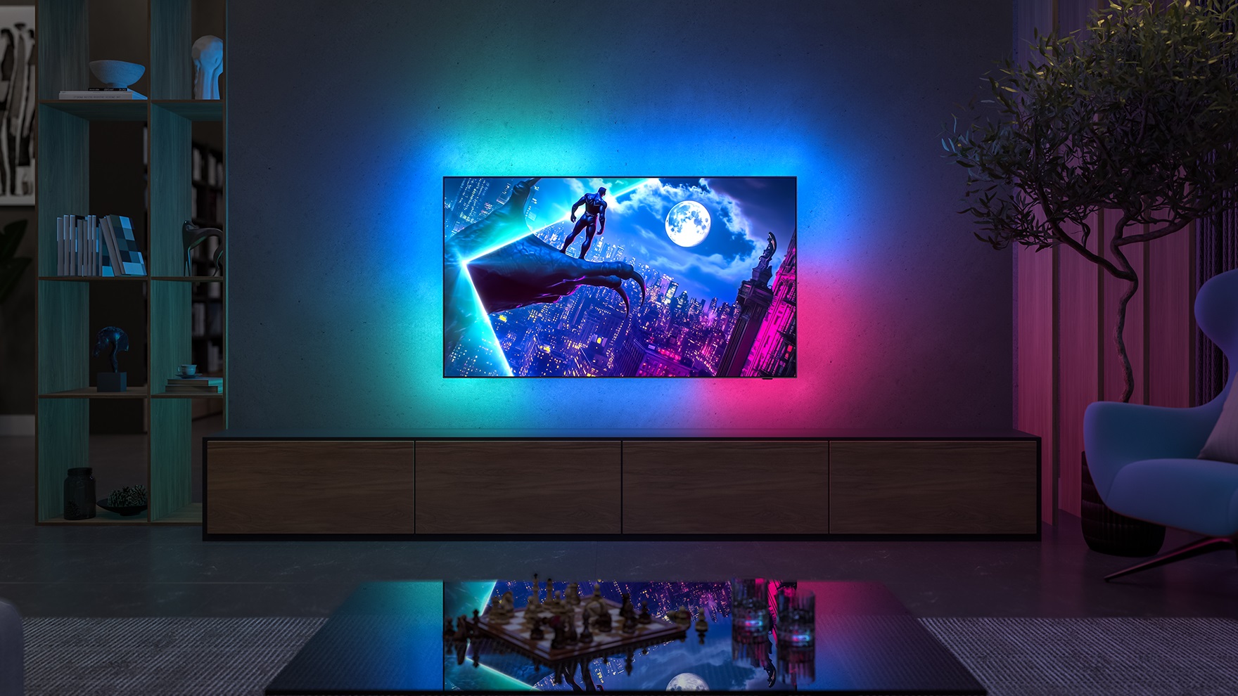 Philips-OLED950-TV-ílifestyle